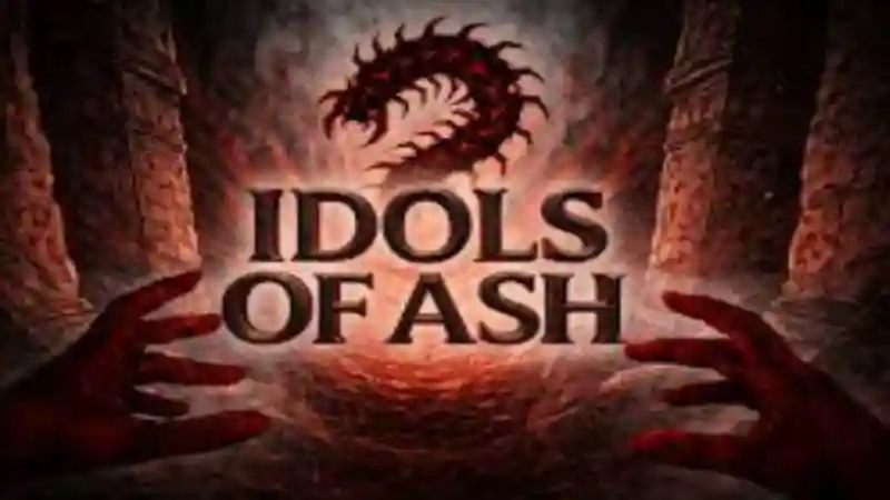 Idols of Ash dark temple exploration screenshot